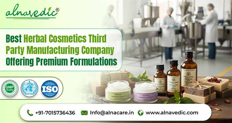 Best Herbal Cosmetics Third Party Manufacturing Company Offering Premium Formulations
