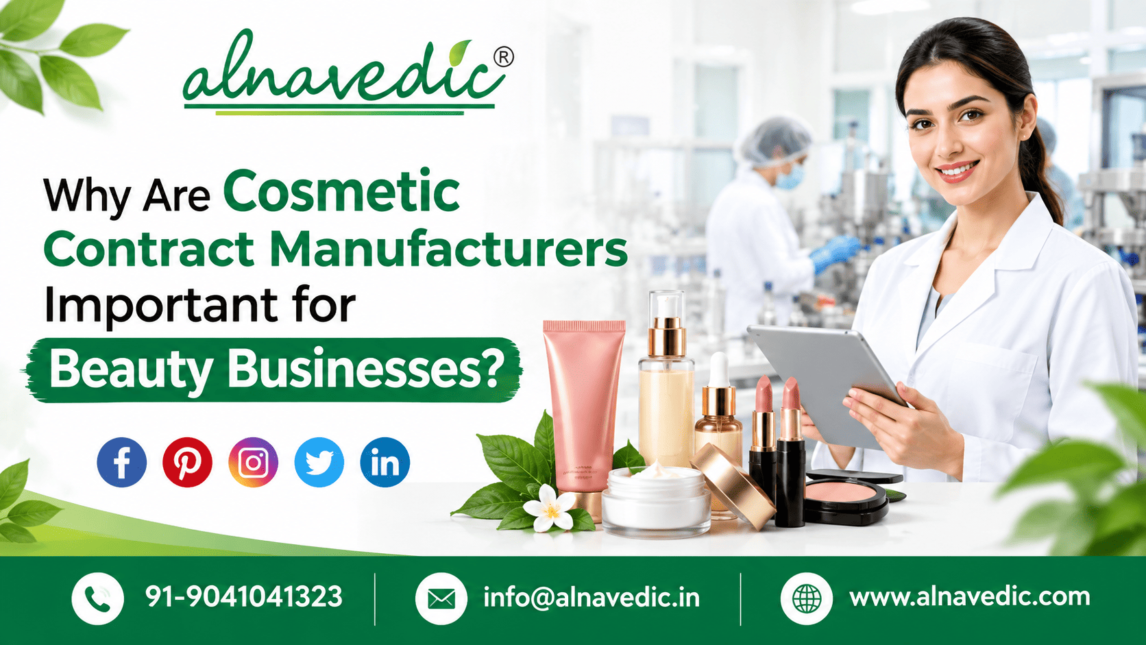 Why Are Cosmetic Contract Manufacturers Important for Beauty Businesses?