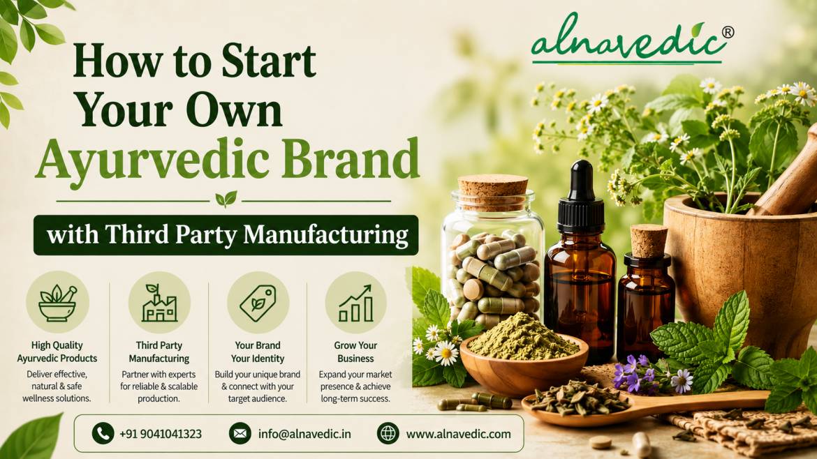 How to Start Your Own Ayurvedic Brand with Third Party Manufacturing